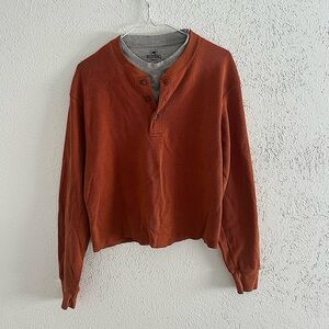 Redhead orange thermal top size small